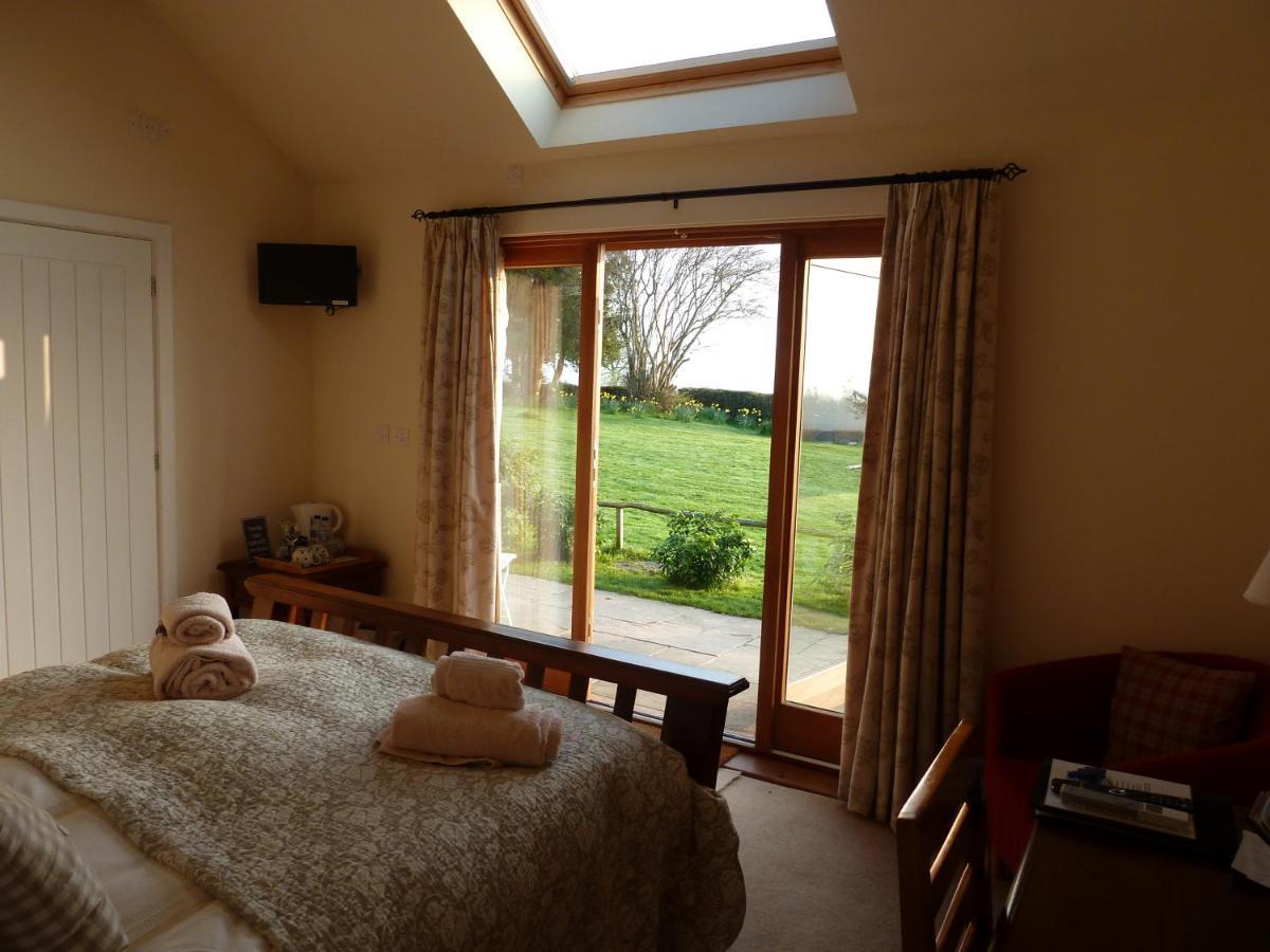 The Lodge, At Orchard Cottage Much Marcle Bagian luar foto