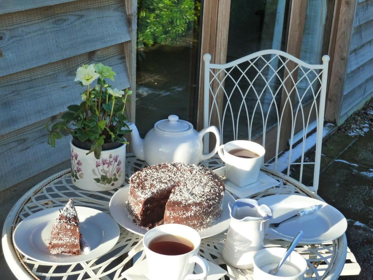The Lodge, At Orchard Cottage Much Marcle Bagian luar foto